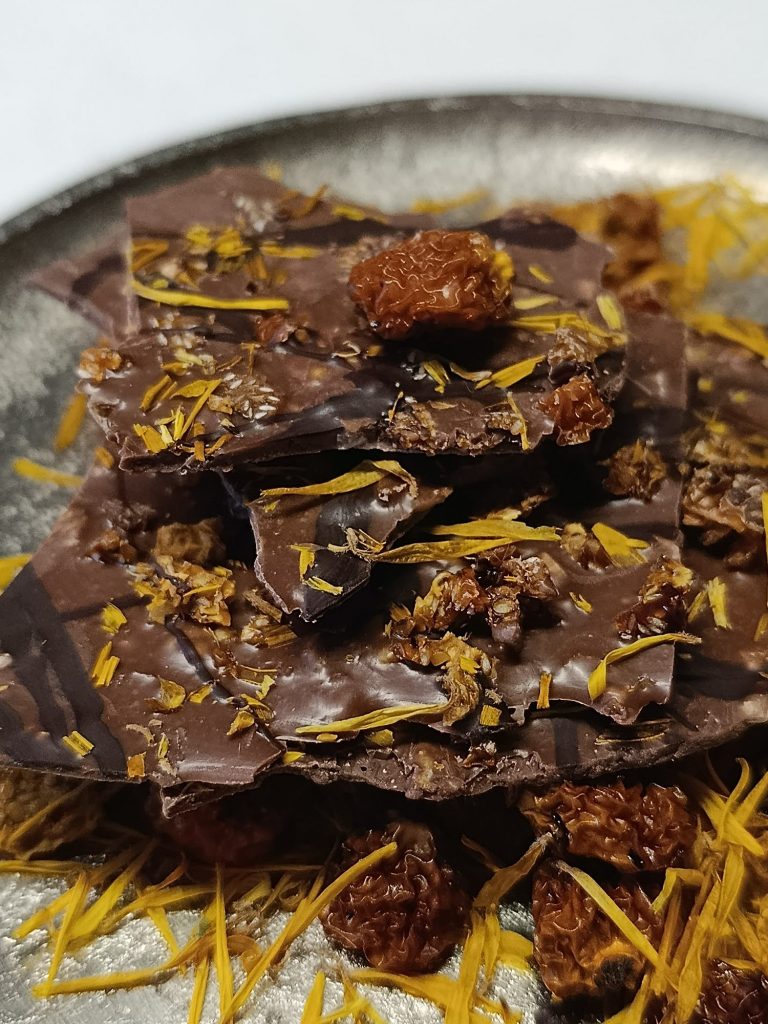 Felsenbirne Pralinen Naschwerk