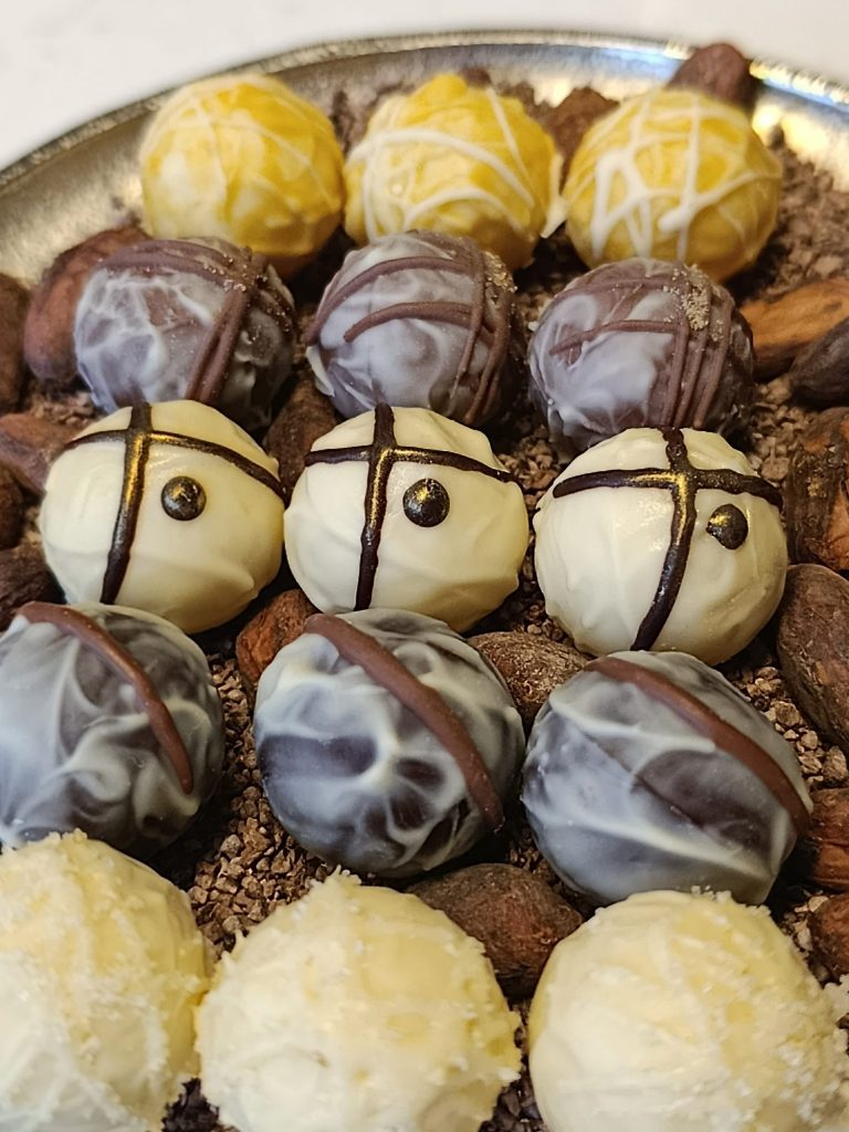 Brennessel Physalis Schokolade Naschwerk Schokolade